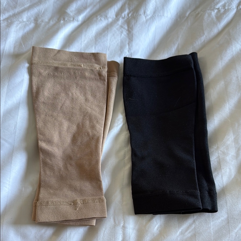 Women’s Footless Compression Calf Stockings - SET OF TWO